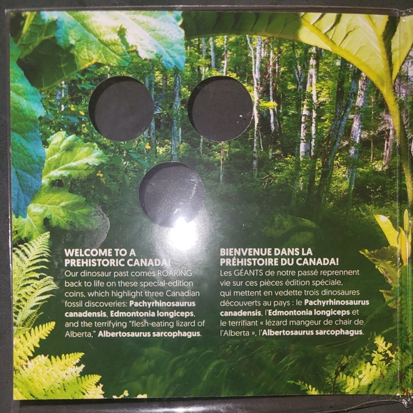 "Discover Canada's Dinosaurs" Coin Set - Picture 2 of 4